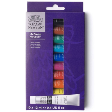 Estojo Tinta Oléo C/10 Artisan 12ml 1590271 Winsor & Newton